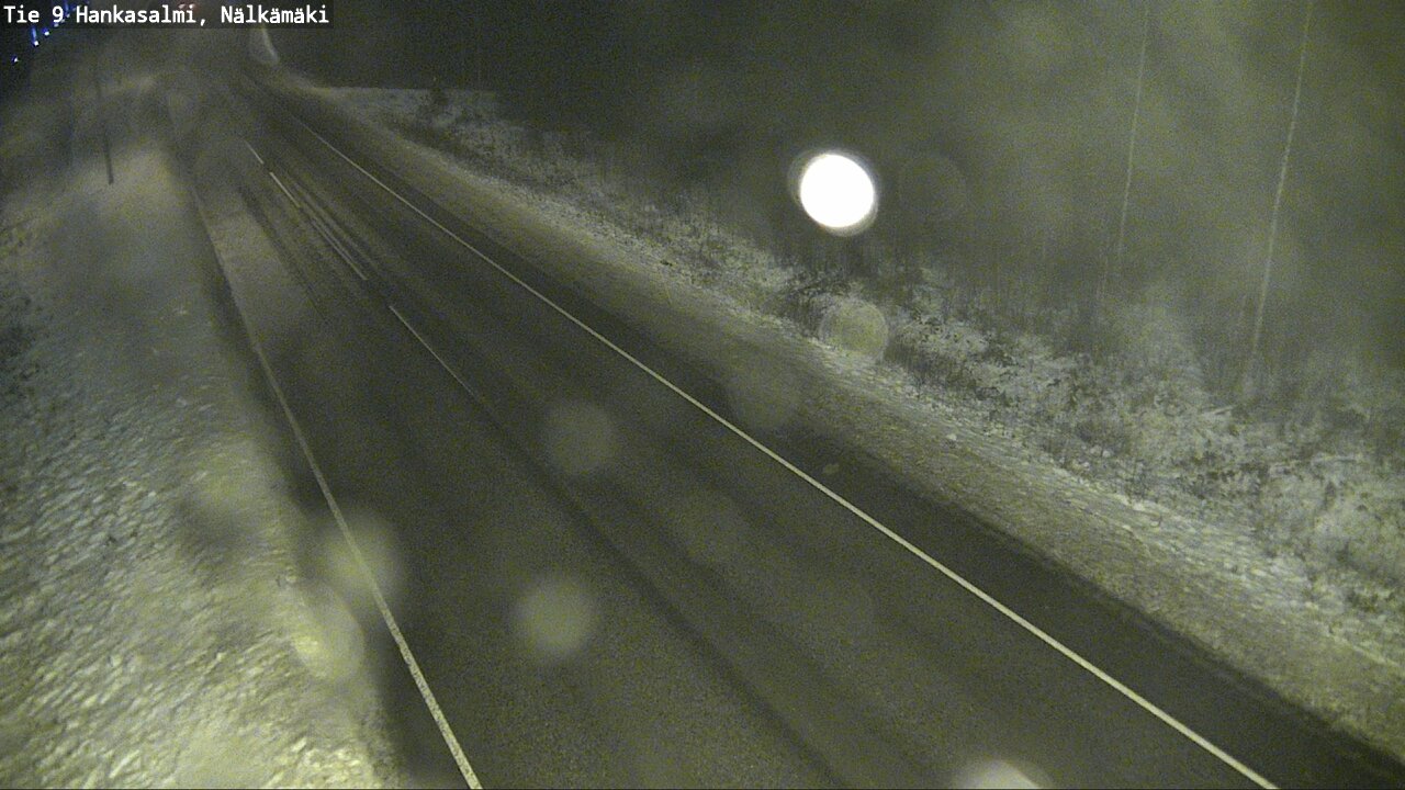 Weather Camera Image Road 9 Hankasalmi, Nälkämäki, Hankasalmi, Keski-Suomi
