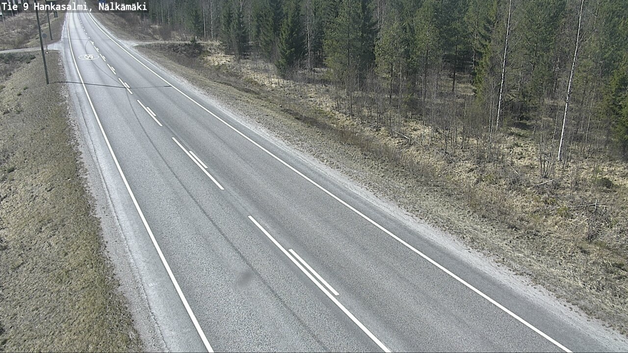 Kelikamerat Kuva Tie 9 Hankasalmi, Nälkämäki, Hankasalmi, Keski-Suomi