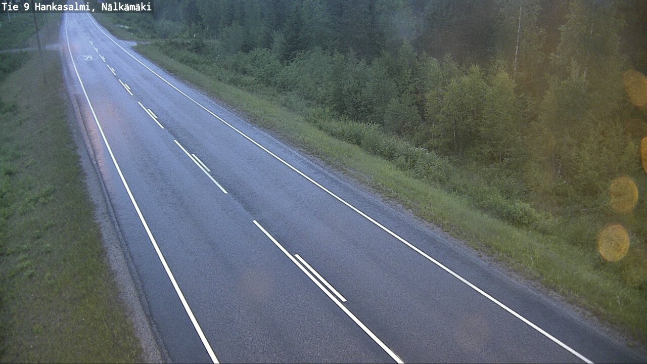 Kelikamerat Kuva Tie 9 Hankasalmi, Nälkämäki, Hankasalmi, Keski-Suomi