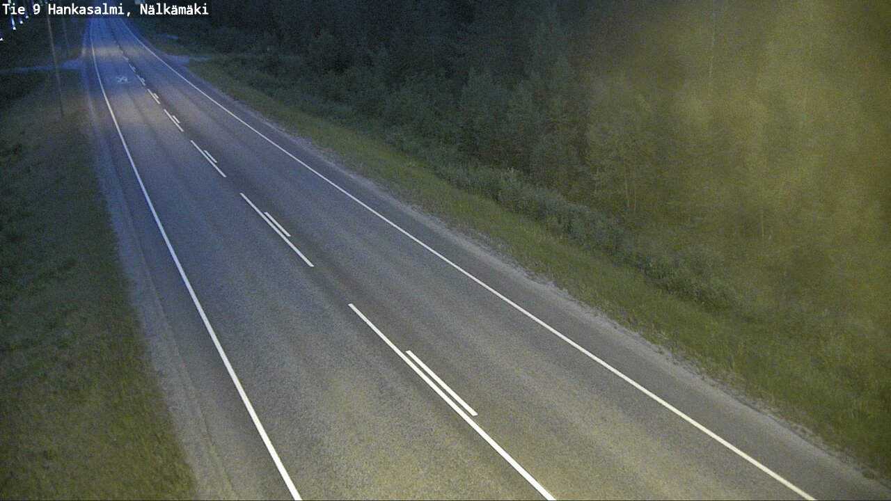 Kelikamerat Kuva Tie 9 Hankasalmi, Nälkämäki, Hankasalmi, Keski-Suomi