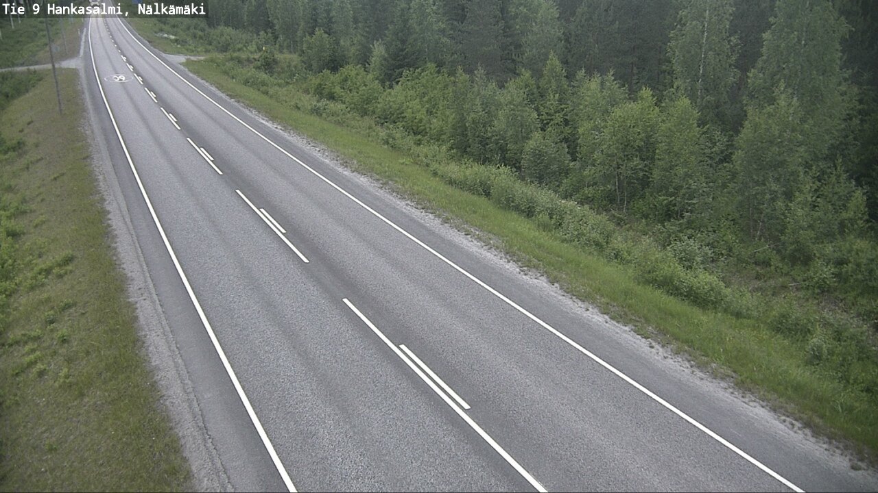 Kelikamerat Kuva Tie 9 Hankasalmi, Nälkämäki, Hankasalmi, Keski-Suomi