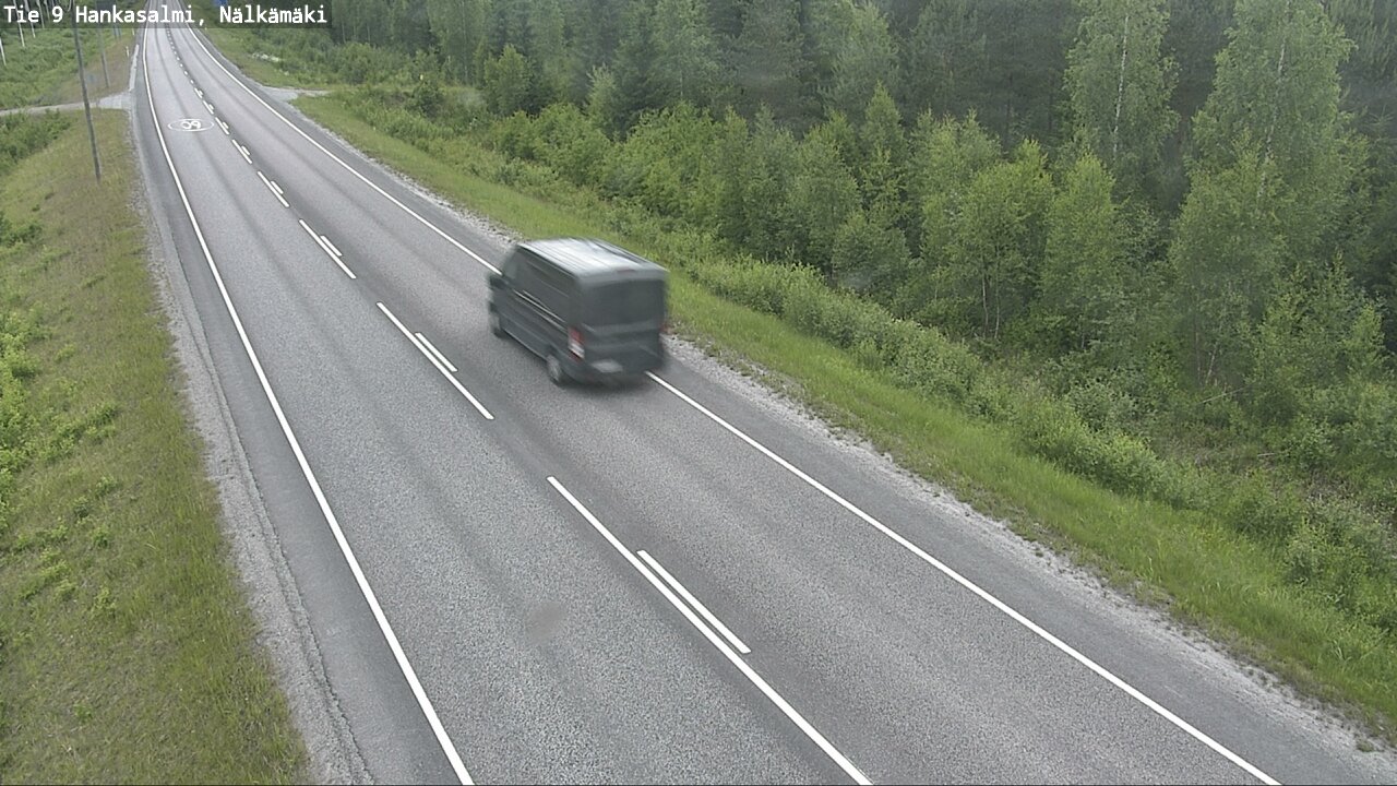 Kelikamerat Kuva Tie 9 Hankasalmi, Nälkämäki, Hankasalmi, Keski-Suomi