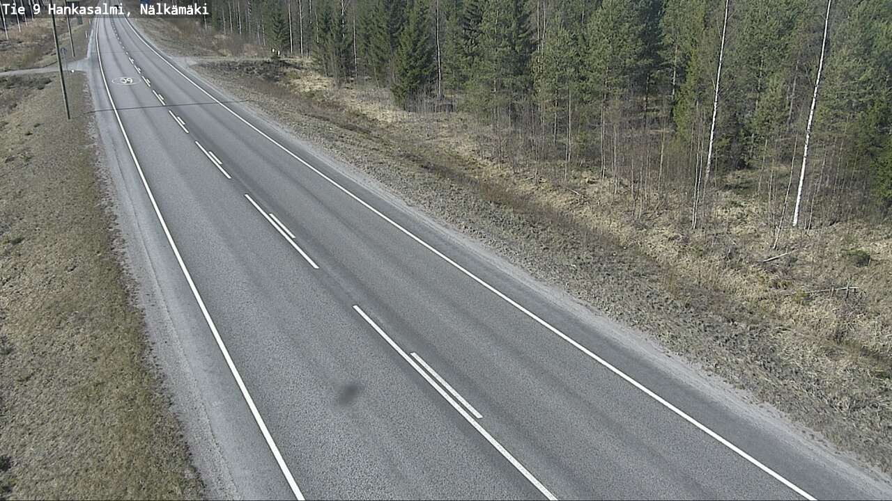 Kelikamerat Kuva Tie 9 Hankasalmi, Nälkämäki, Hankasalmi, Keski-Suomi