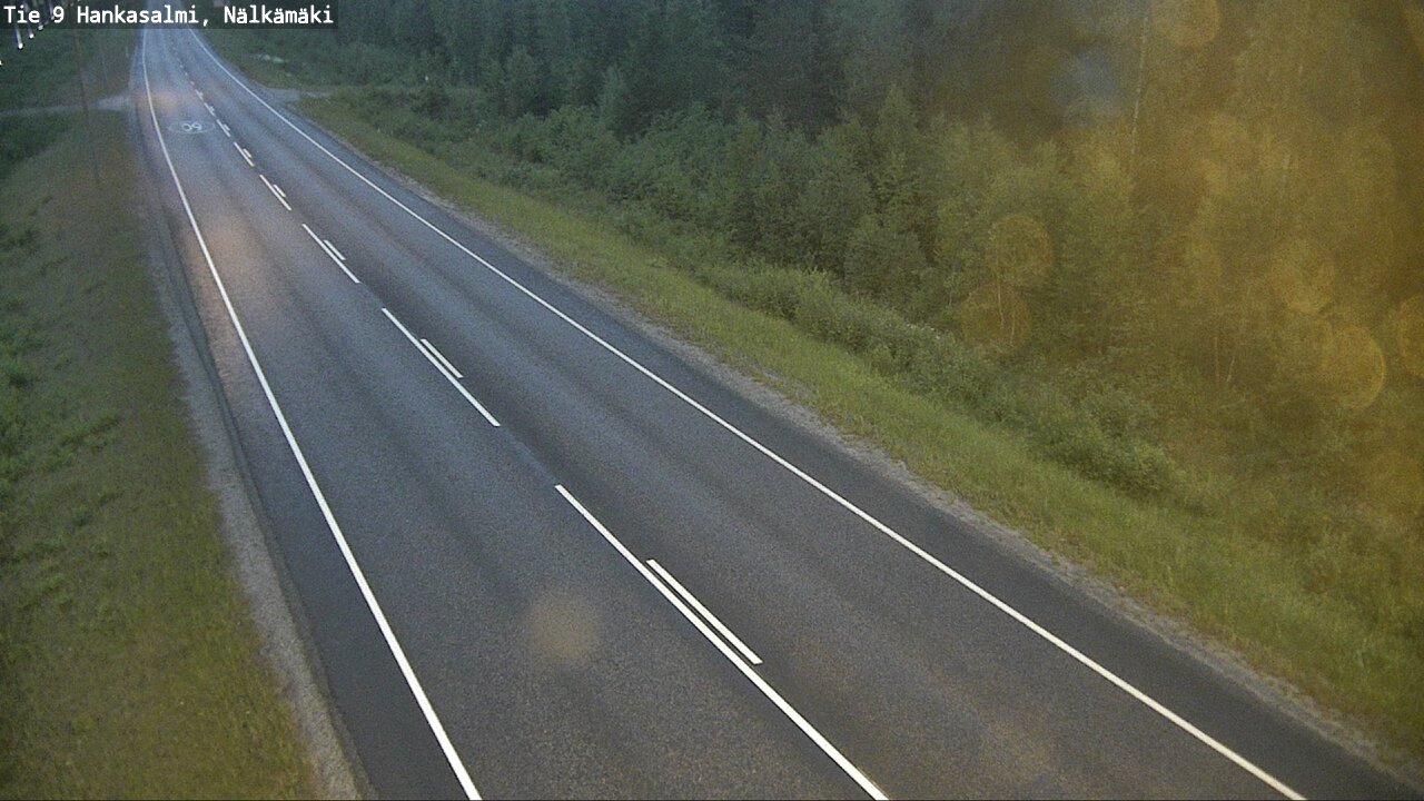 Kelikamerat Kuva Tie 9 Hankasalmi, Nälkämäki, Hankasalmi, Keski-Suomi