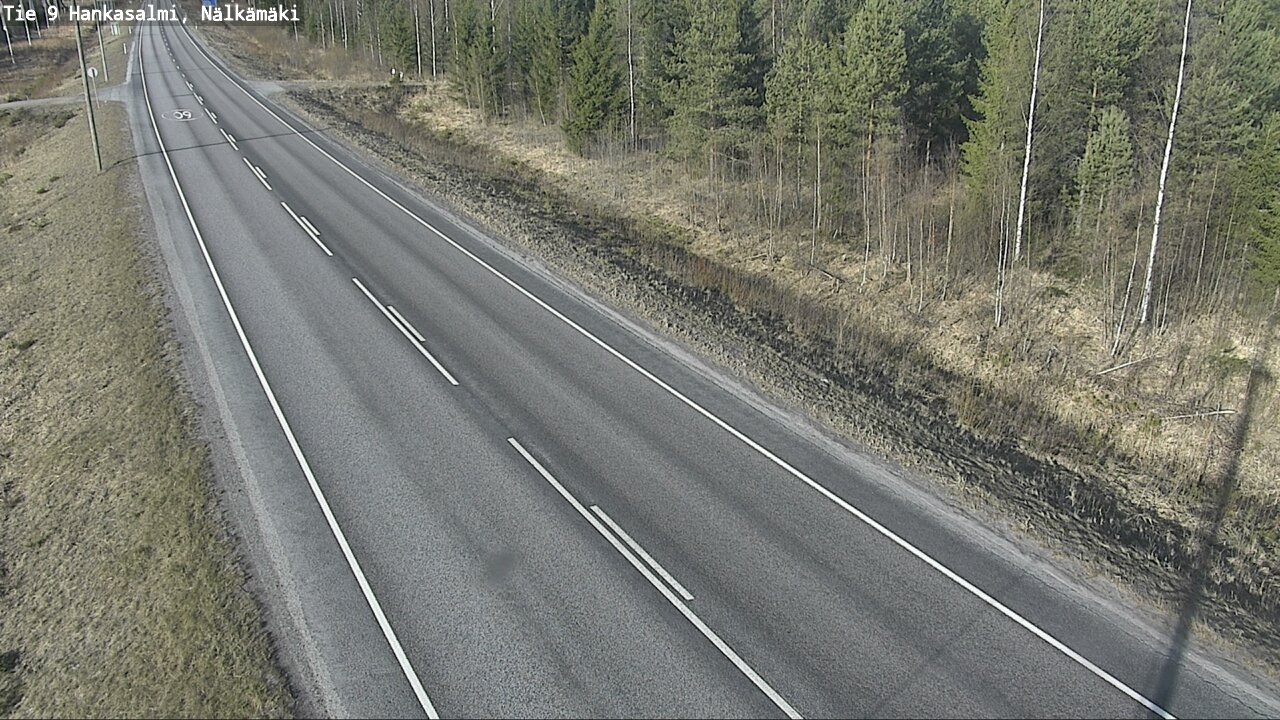Kelikamerat Kuva Tie 9 Hankasalmi, Nälkämäki, Hankasalmi, Keski-Suomi