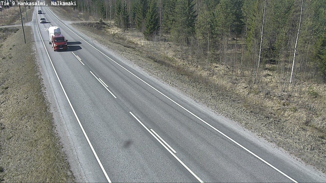 Kelikamerat Kuva Tie 9 Hankasalmi, Nälkämäki, Hankasalmi, Keski-Suomi
