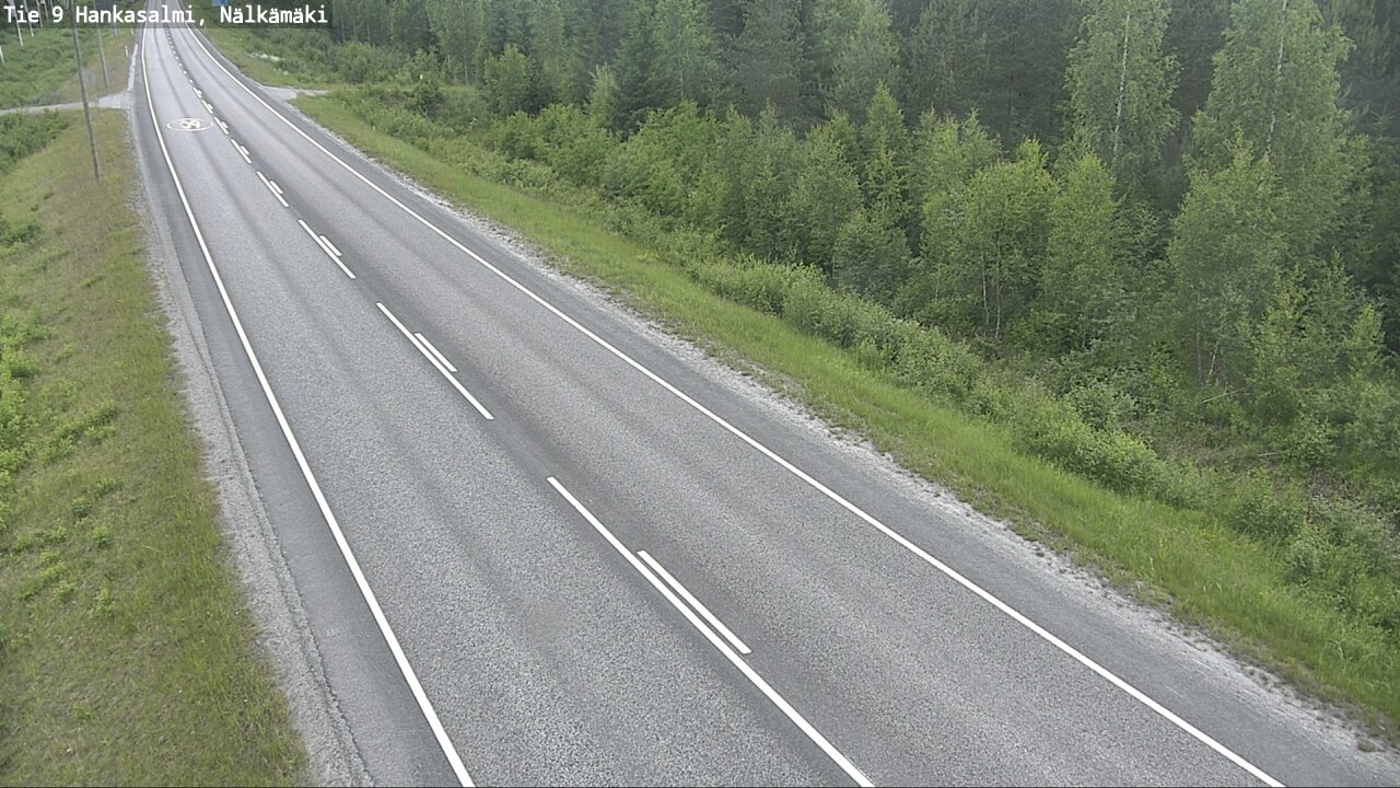 Kelikamerat Kuva Tie 9 Hankasalmi, Nälkämäki, Hankasalmi, Keski-Suomi