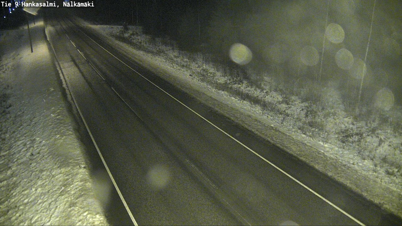 Weather Camera Image Road 9 Hankasalmi, Nälkämäki, Hankasalmi, Keski-Suomi
