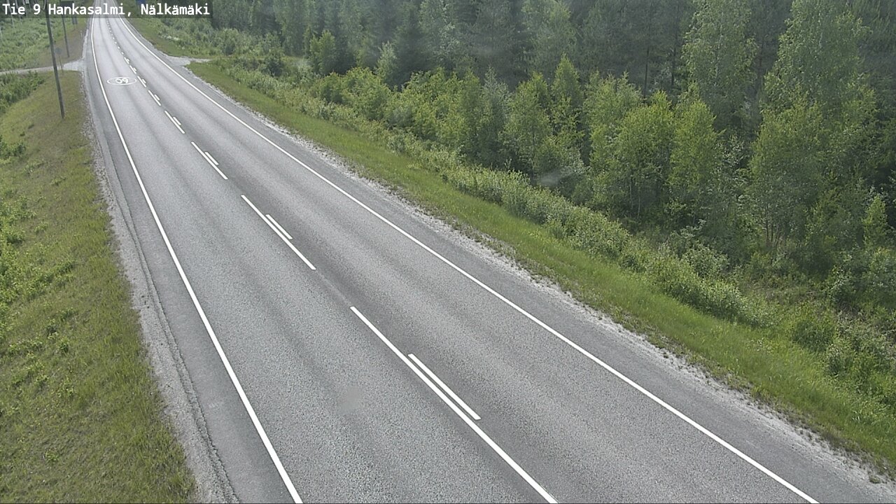 Kelikamerat Kuva Tie 9 Hankasalmi, Nälkämäki, Hankasalmi, Keski-Suomi