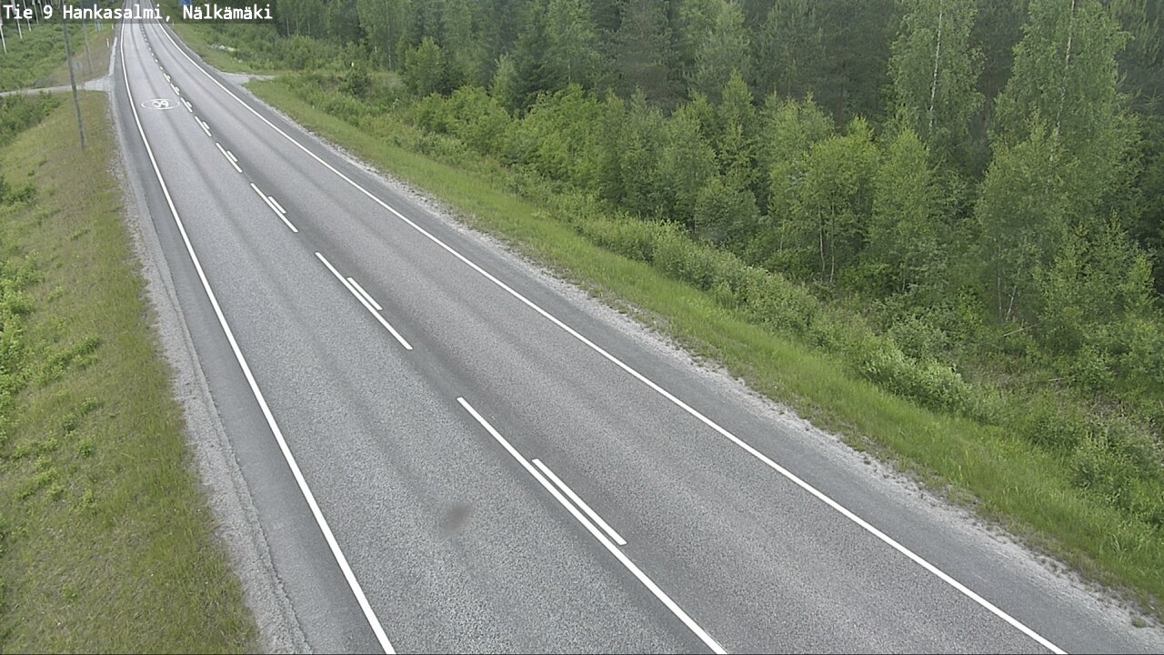 Kelikamerat Kuva Tie 9 Hankasalmi, Nälkämäki, Hankasalmi, Keski-Suomi