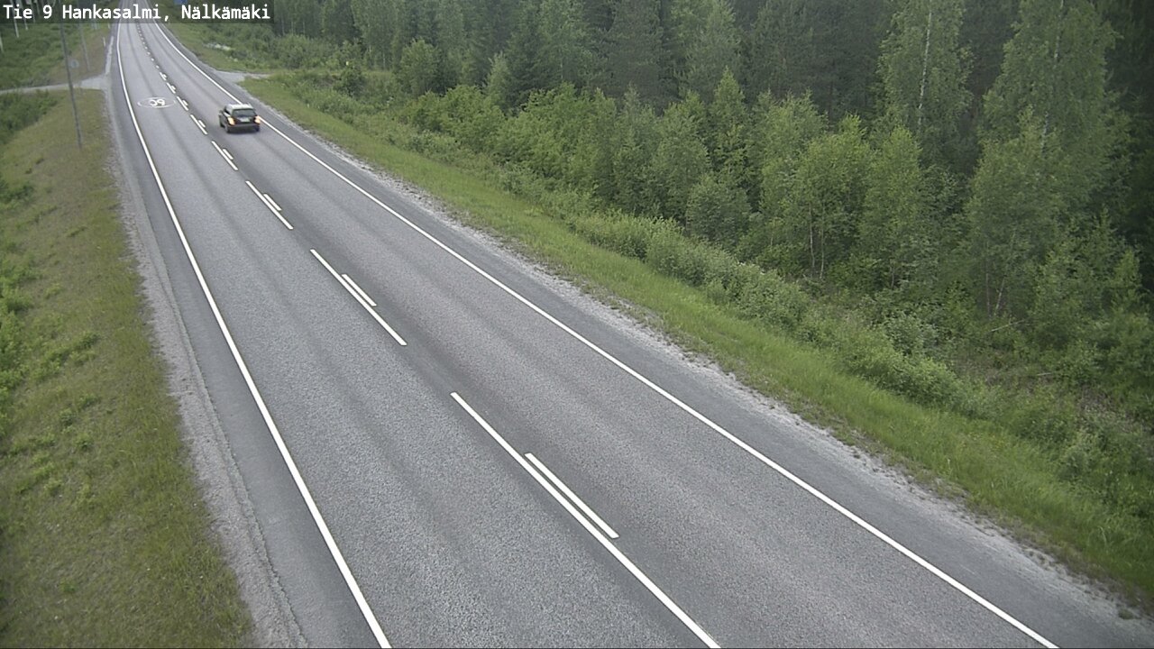 Kelikamerat Kuva Tie 9 Hankasalmi, Nälkämäki, Hankasalmi, Keski-Suomi