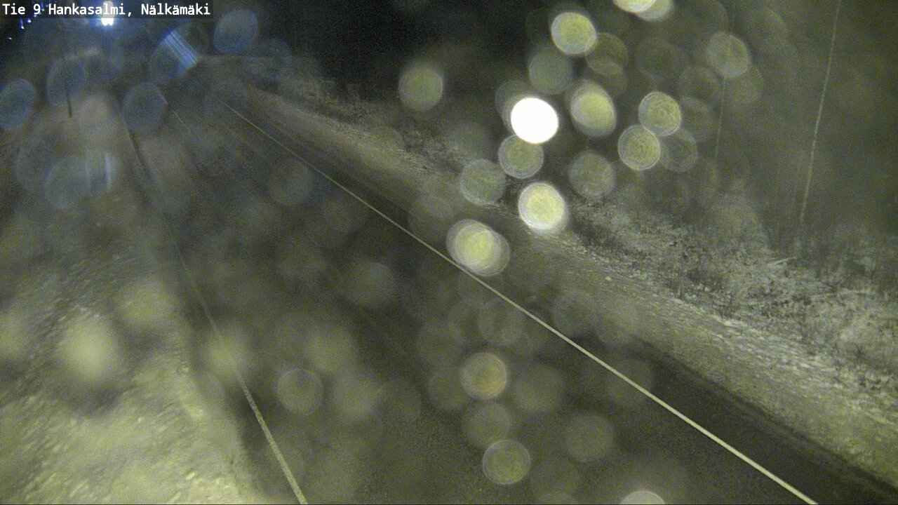 Weather Camera Image Road 9 Hankasalmi, Nälkämäki, Hankasalmi, Keski-Suomi