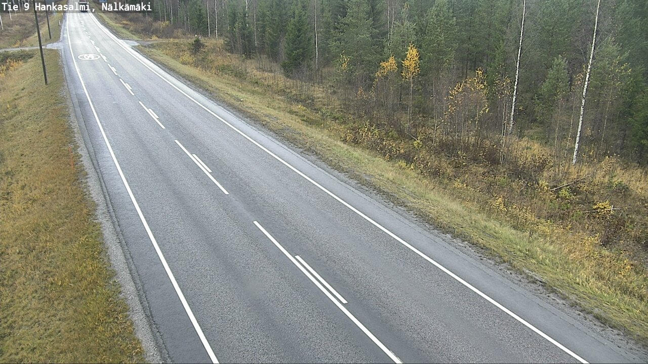 Kelikamerat Kuva Tie 9 Hankasalmi, Nälkämäki, Hankasalmi, Keski-Suomi