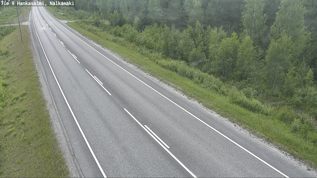 Kelikamerat Kuva Tie 9 Hankasalmi, Nälkämäki, Hankasalmi, Keski-Suomi