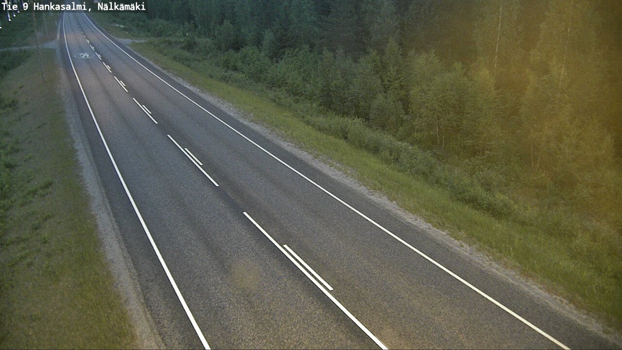 Kelikamerat Kuva Tie 9 Hankasalmi, Nälkämäki, Hankasalmi, Keski-Suomi