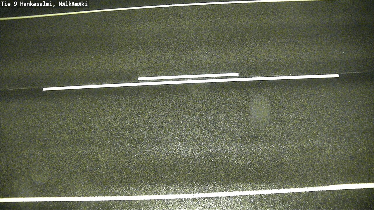 Weather Camera Image Väg 9 Hankasalmi, Nälkämäki, Hankasalmi, Keski-Suomi