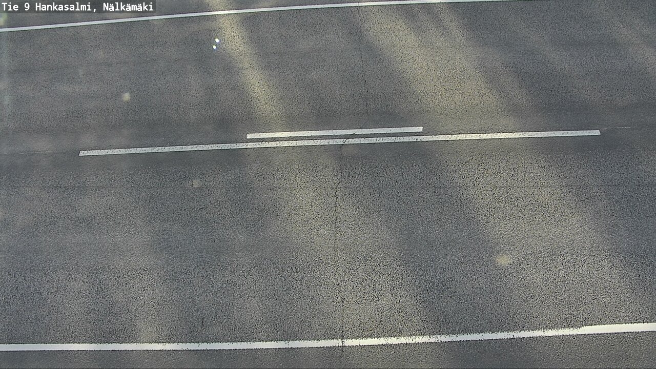 Weather Camera Image Väg 9 Hankasalmi, Nälkämäki, Hankasalmi, Keski-Suomi