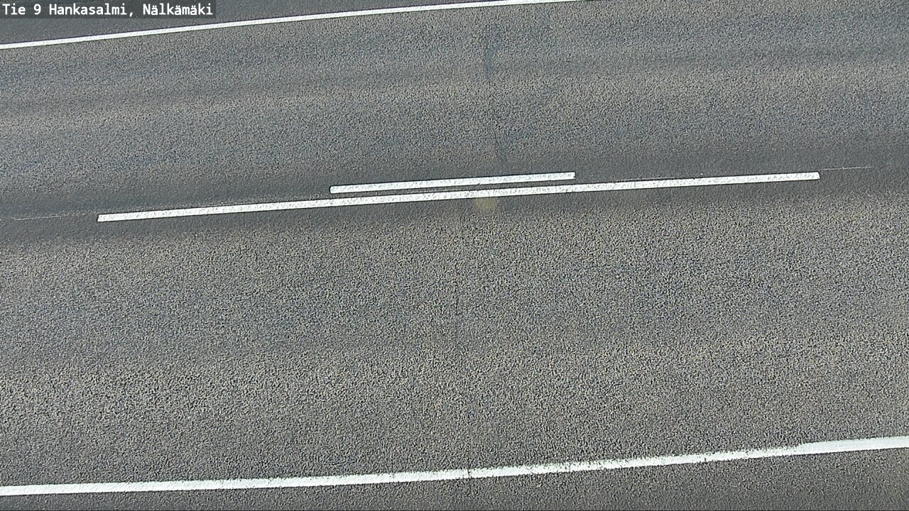 Weather Camera Image Väg 9 Hankasalmi, Nälkämäki, Hankasalmi, Keski-Suomi