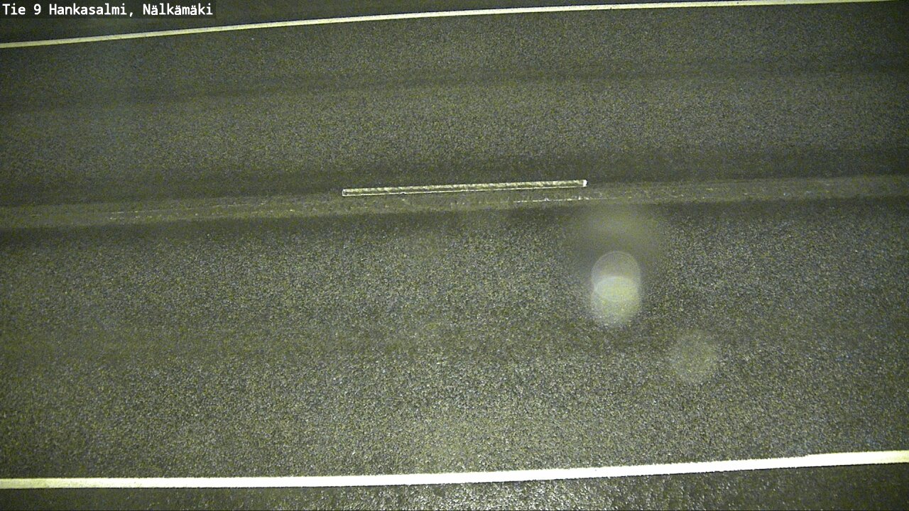 Weather Camera Image Väg 9 Hankasalmi, Nälkämäki, Hankasalmi, Keski-Suomi