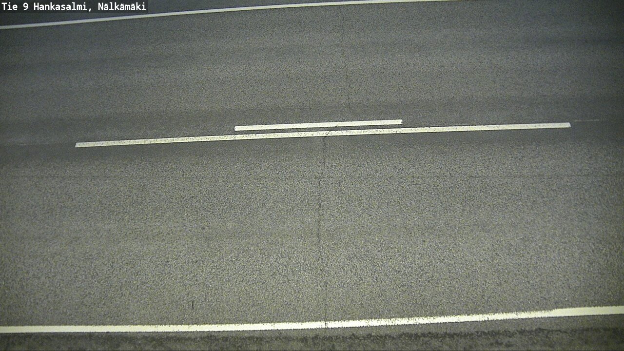 Weather Camera Image Väg 9 Hankasalmi, Nälkämäki, Hankasalmi, Keski-Suomi