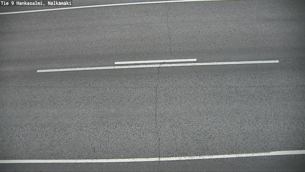 Weather Camera Image Väg 9 Hankasalmi, Nälkämäki, Hankasalmi, Keski-Suomi