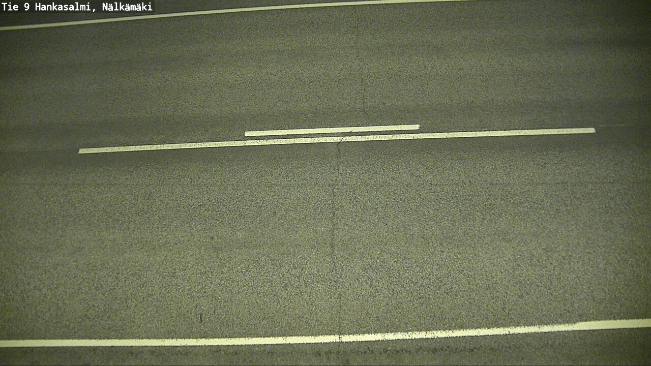 Weather Camera Image Väg 9 Hankasalmi, Nälkämäki, Hankasalmi, Keski-Suomi
