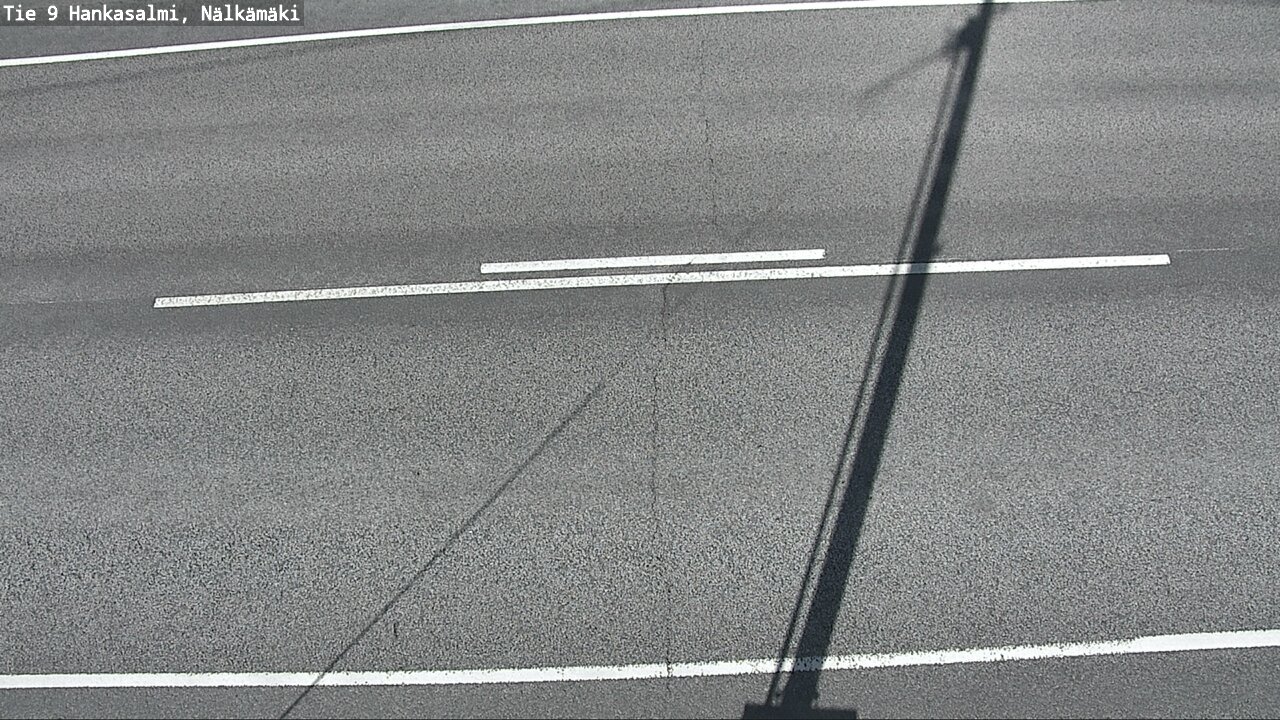 Weather Camera Image Väg 9 Hankasalmi, Nälkämäki, Hankasalmi, Keski-Suomi