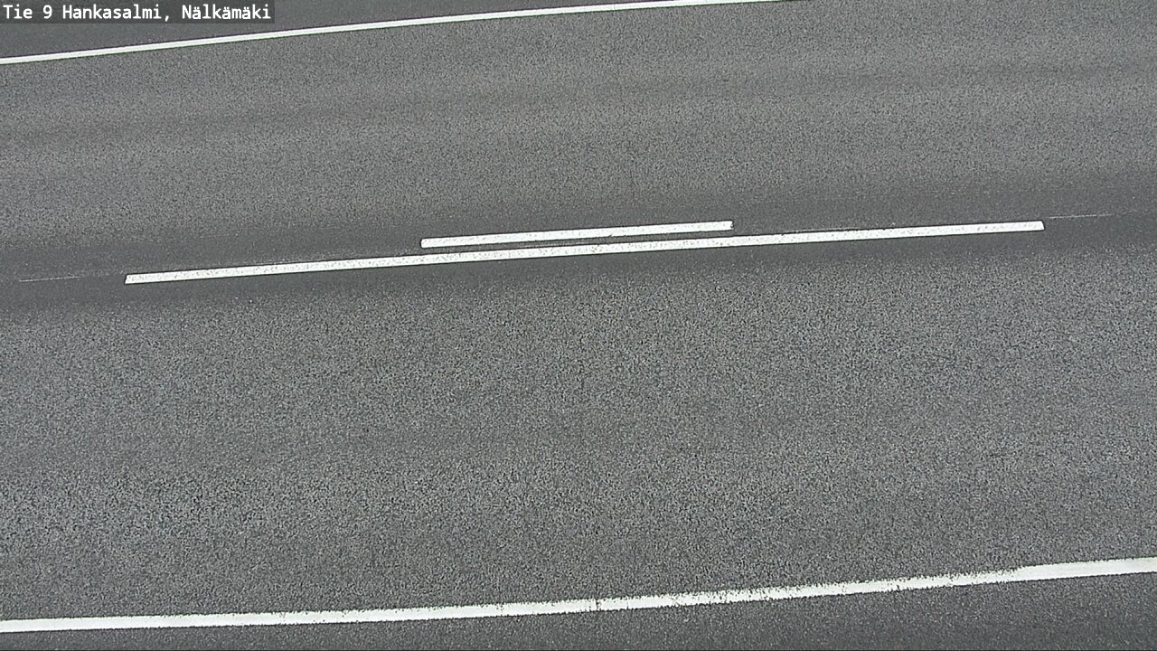 Weather Camera Image Väg 9 Hankasalmi, Nälkämäki, Hankasalmi, Keski-Suomi