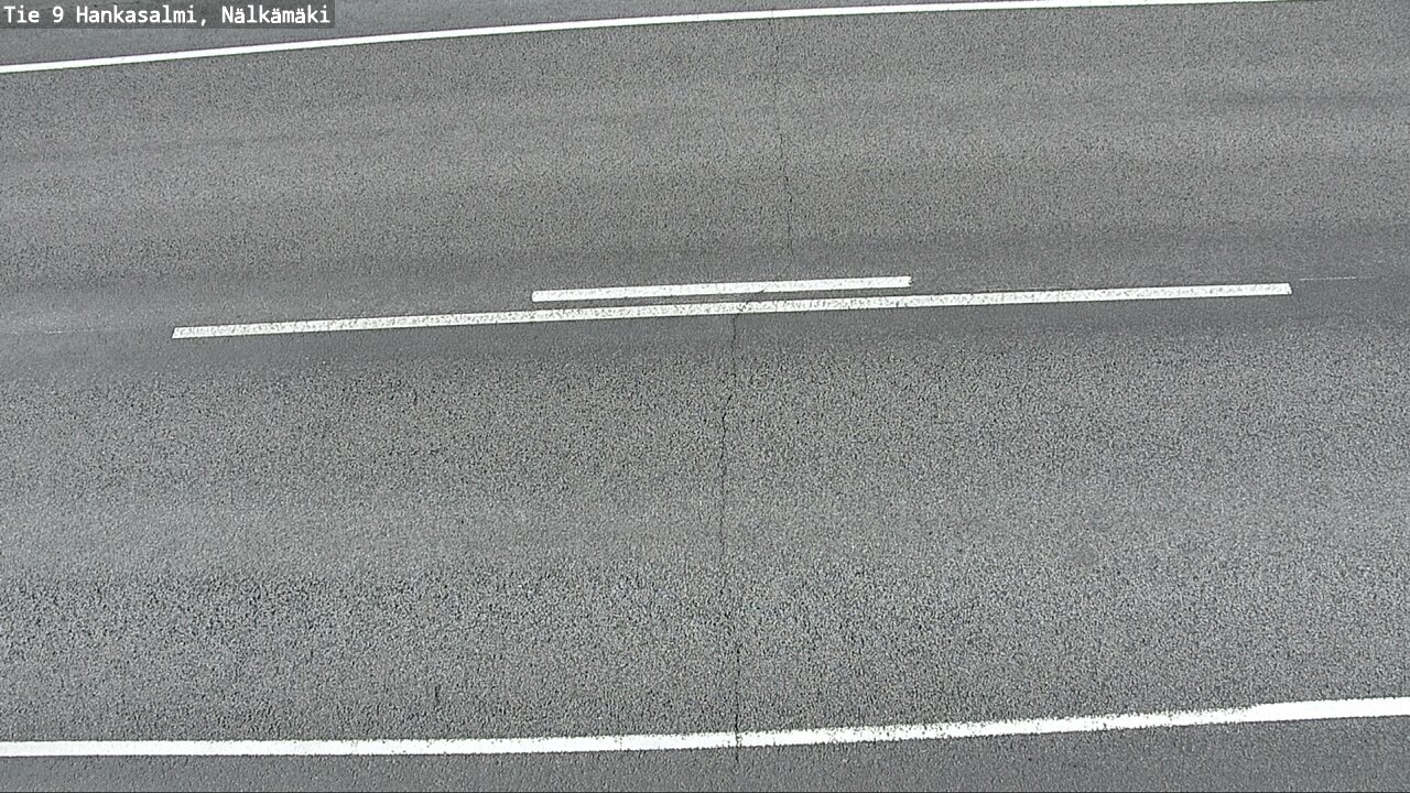 Weather Camera Image Väg 9 Hankasalmi, Nälkämäki, Hankasalmi, Keski-Suomi