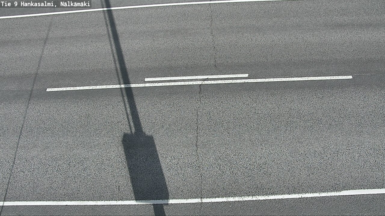 Weather Camera Image Väg 9 Hankasalmi, Nälkämäki, Hankasalmi, Keski-Suomi