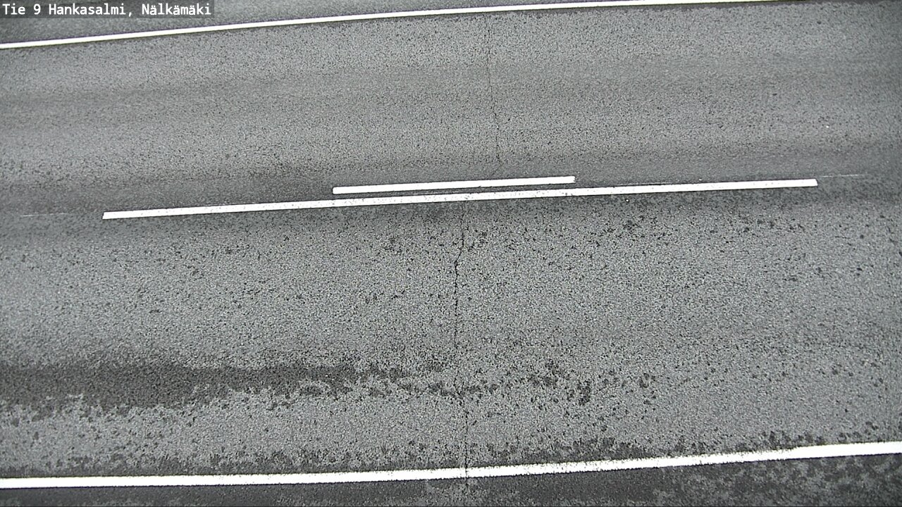 Weather Camera Image Väg 9 Hankasalmi, Nälkämäki, Hankasalmi, Keski-Suomi