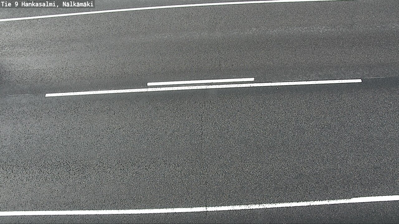Weather Camera Image Väg 9 Hankasalmi, Nälkämäki, Hankasalmi, Keski-Suomi