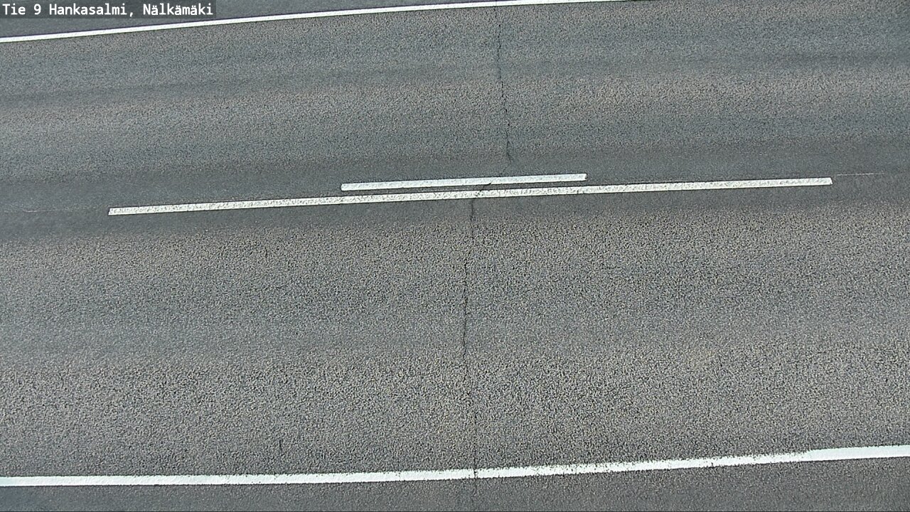 Weather Camera Image Väg 9 Hankasalmi, Nälkämäki, Hankasalmi, Keski-Suomi