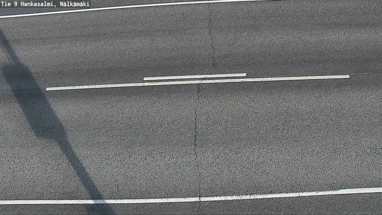 Weather Camera Image Väg 9 Hankasalmi, Nälkämäki, Hankasalmi, Keski-Suomi