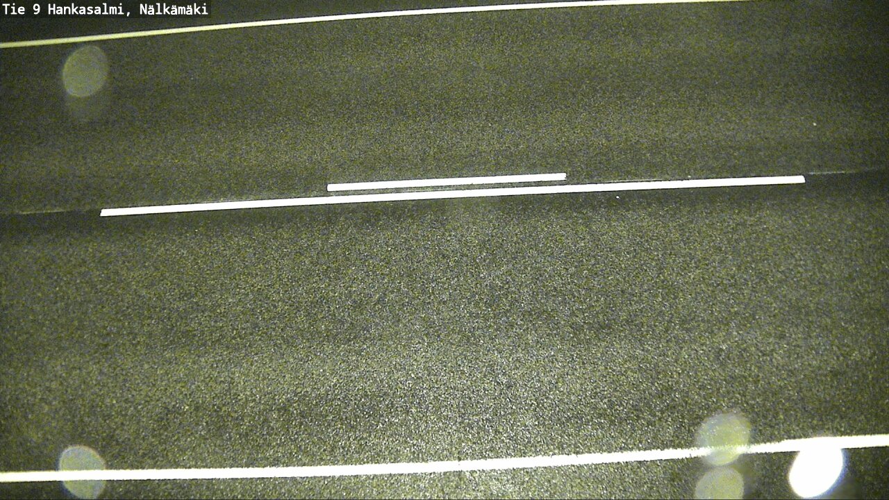 Weather Camera Image Väg 9 Hankasalmi, Nälkämäki, Hankasalmi, Keski-Suomi