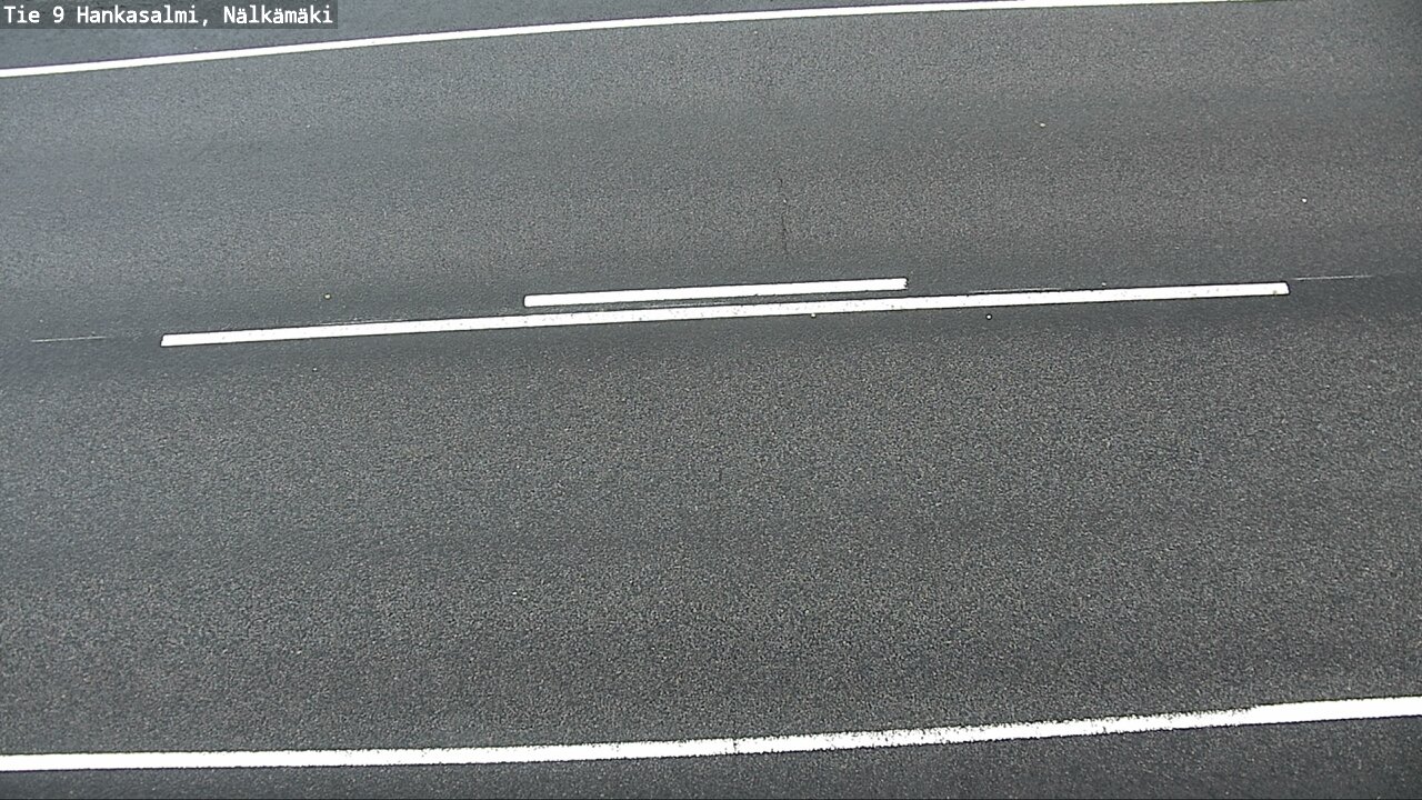 Weather Camera Image Väg 9 Hankasalmi, Nälkämäki, Hankasalmi, Keski-Suomi