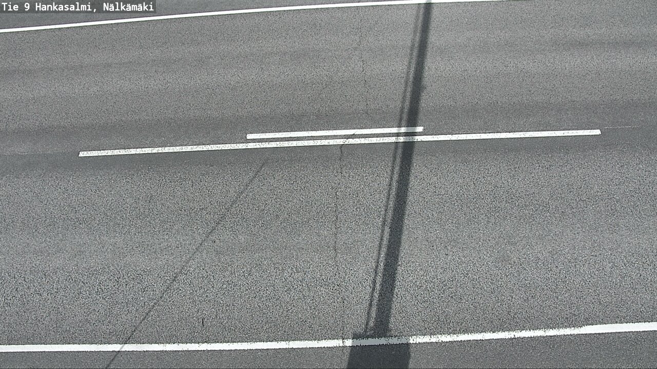 Weather Camera Image Väg 9 Hankasalmi, Nälkämäki, Hankasalmi, Keski-Suomi