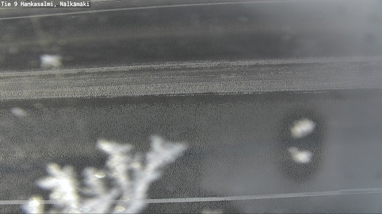 Weather Camera Image Väg 9 Hankasalmi, Nälkämäki, Hankasalmi, Keski-Suomi