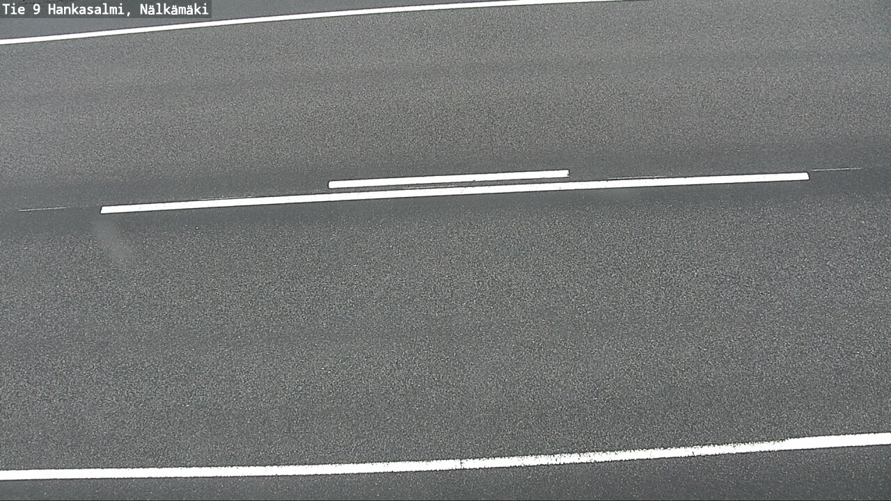 Weather Camera Image Väg 9 Hankasalmi, Nälkämäki, Hankasalmi, Keski-Suomi