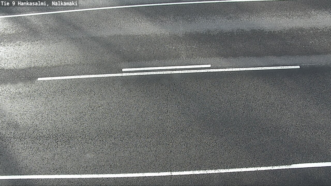 Weather Camera Image Väg 9 Hankasalmi, Nälkämäki, Hankasalmi, Keski-Suomi