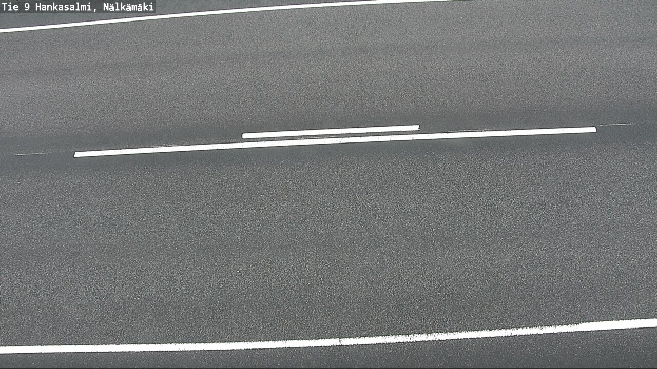 Weather Camera Image Väg 9 Hankasalmi, Nälkämäki, Hankasalmi, Keski-Suomi