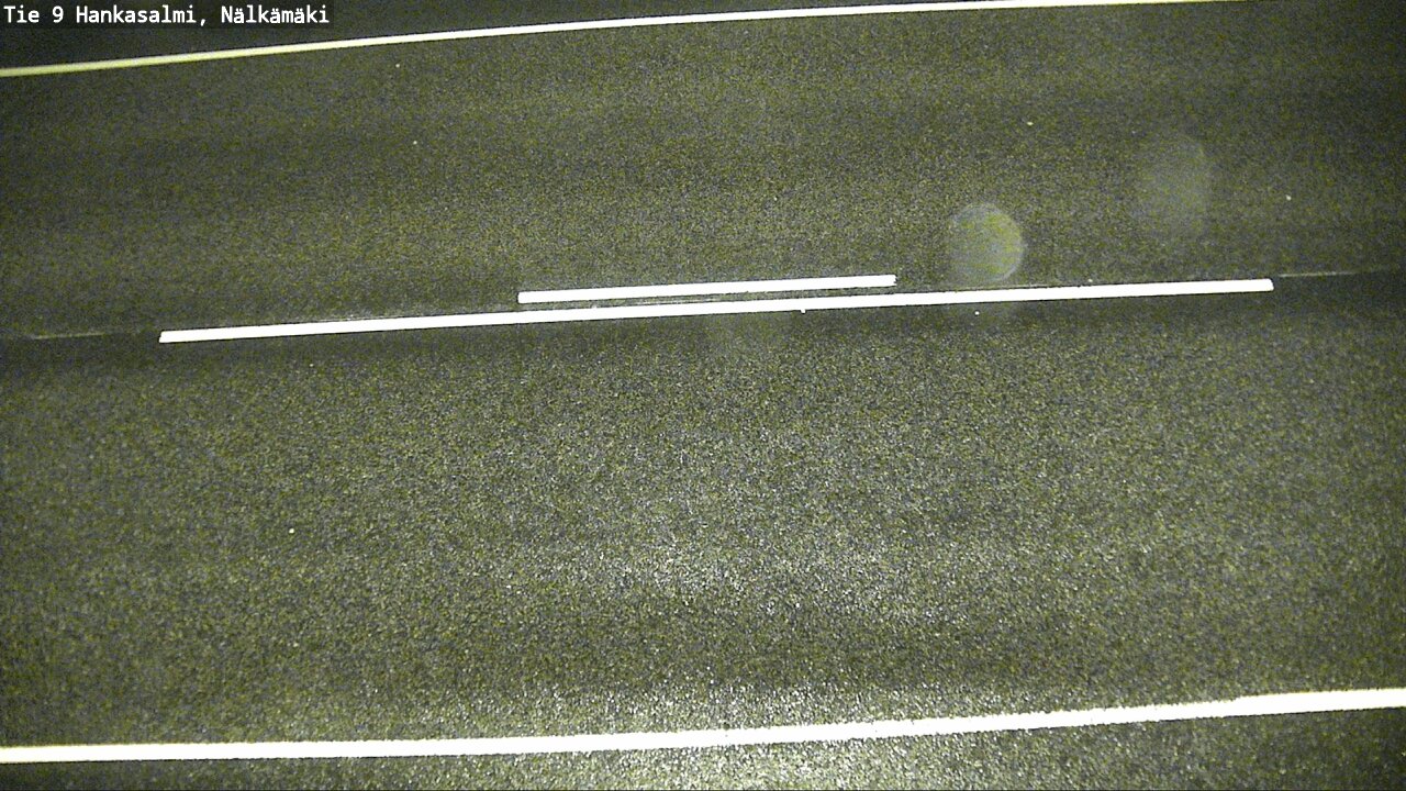 Weather Camera Image Väg 9 Hankasalmi, Nälkämäki, Hankasalmi, Keski-Suomi