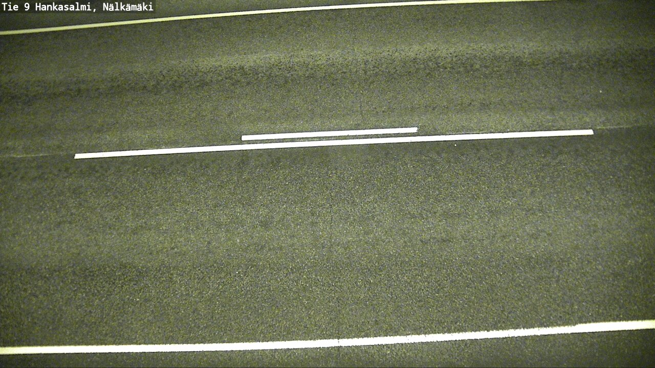 Weather Camera Image Väg 9 Hankasalmi, Nälkämäki, Hankasalmi, Keski-Suomi