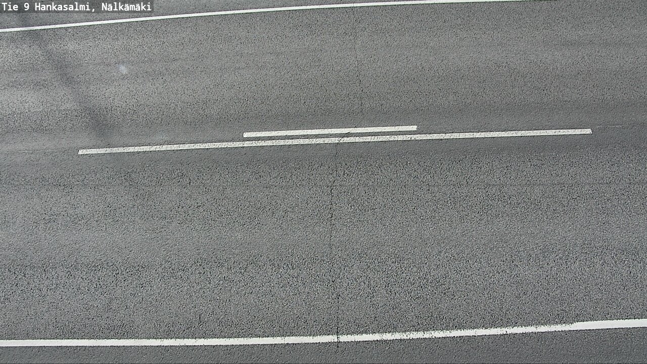 Weather Camera Image Väg 9 Hankasalmi, Nälkämäki, Hankasalmi, Keski-Suomi