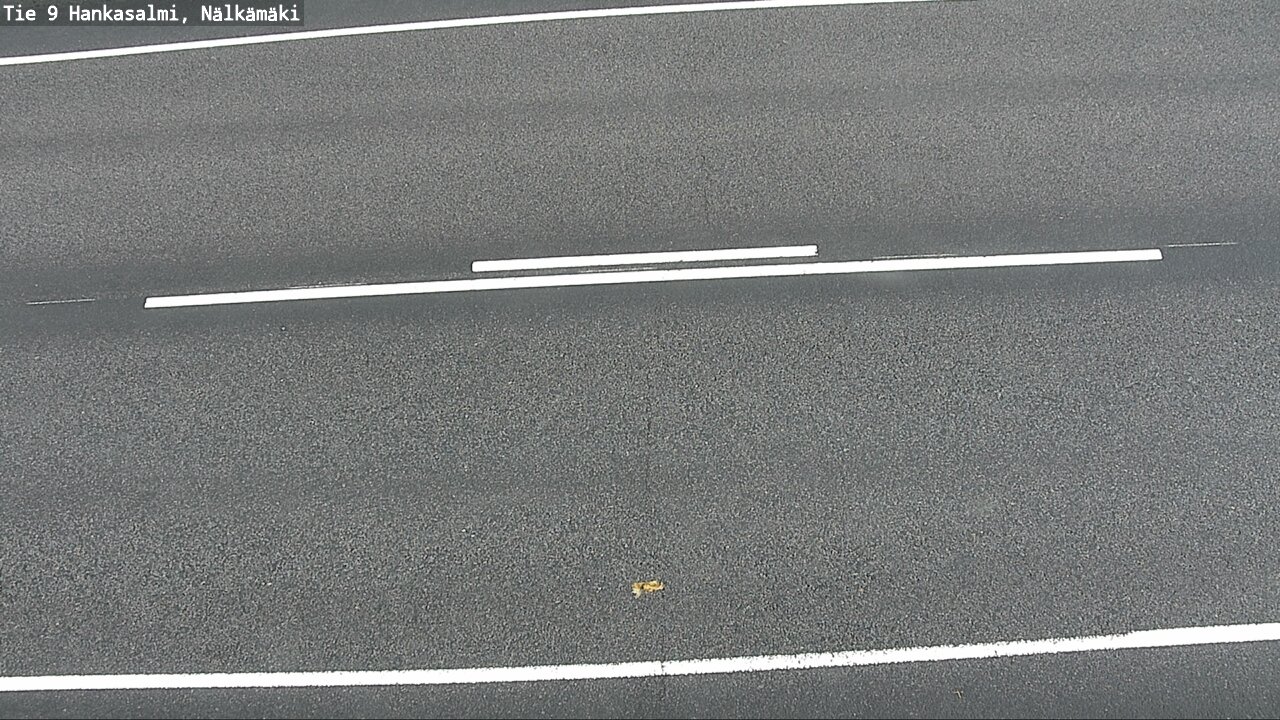 Weather Camera Image Väg 9 Hankasalmi, Nälkämäki, Hankasalmi, Keski-Suomi
