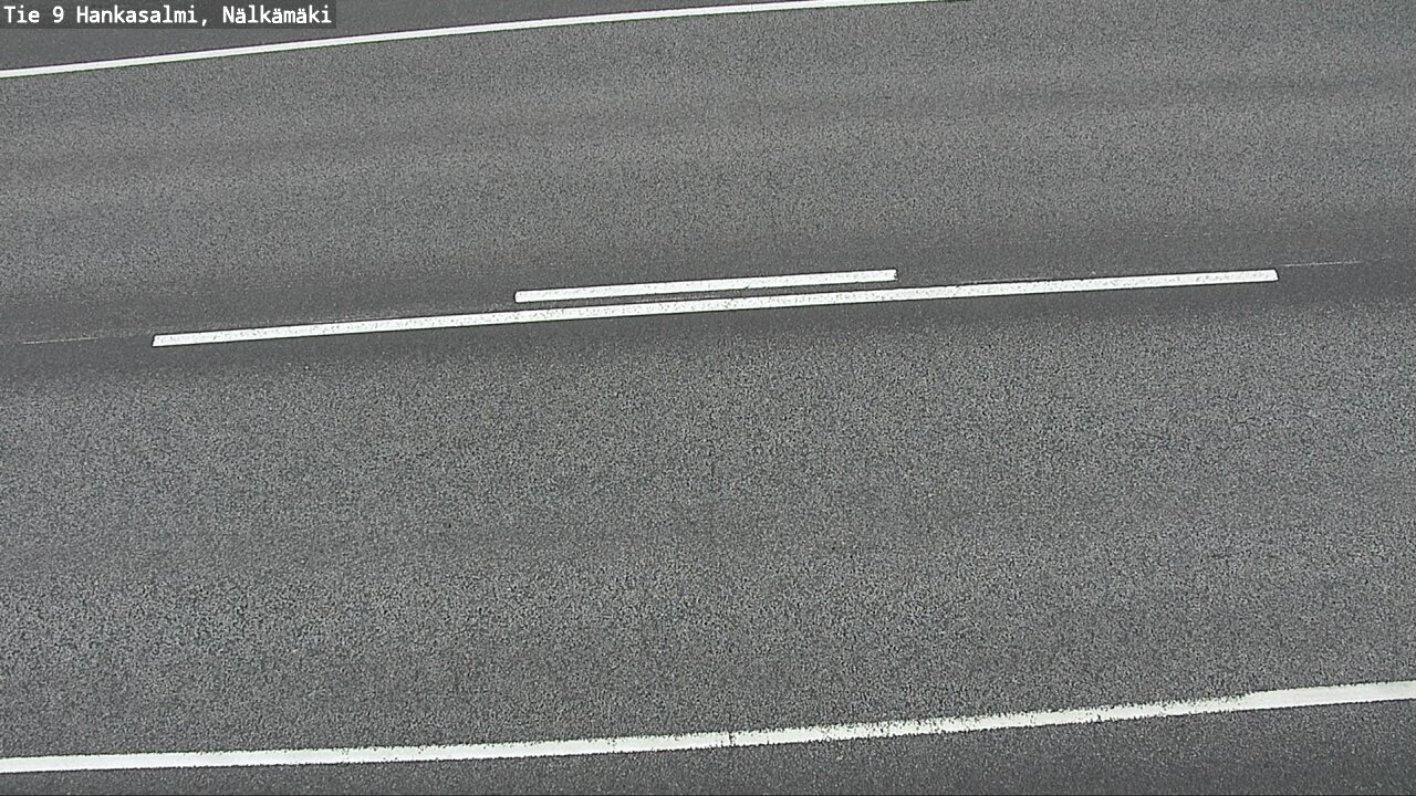 Weather Camera Image Väg 9 Hankasalmi, Nälkämäki, Hankasalmi, Keski-Suomi
