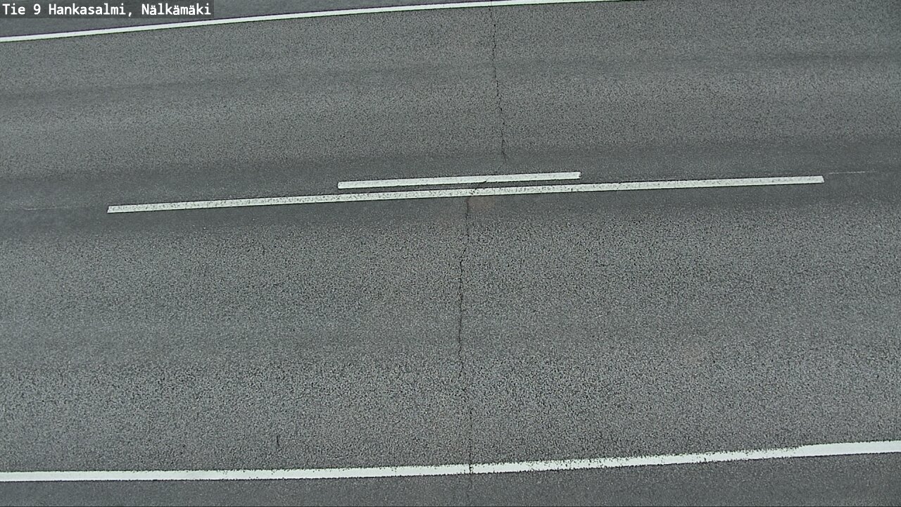 Weather Camera Image Väg 9 Hankasalmi, Nälkämäki, Hankasalmi, Keski-Suomi
