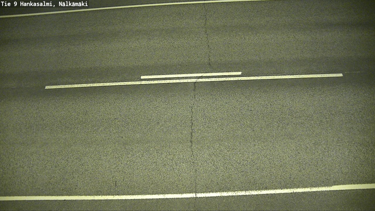 Weather Camera Image Väg 9 Hankasalmi, Nälkämäki, Hankasalmi, Keski-Suomi