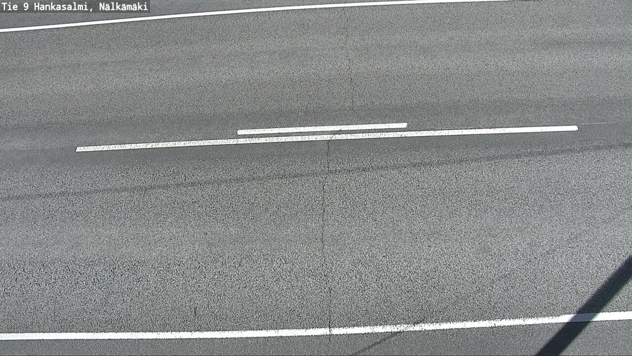 Weather Camera Image Väg 9 Hankasalmi, Nälkämäki, Hankasalmi, Keski-Suomi