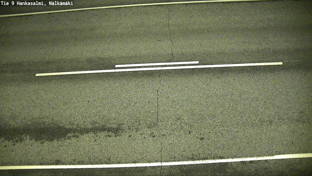Weather Camera Image Väg 9 Hankasalmi, Nälkämäki, Hankasalmi, Keski-Suomi